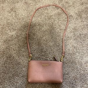 Calvin Klein cross body purse
